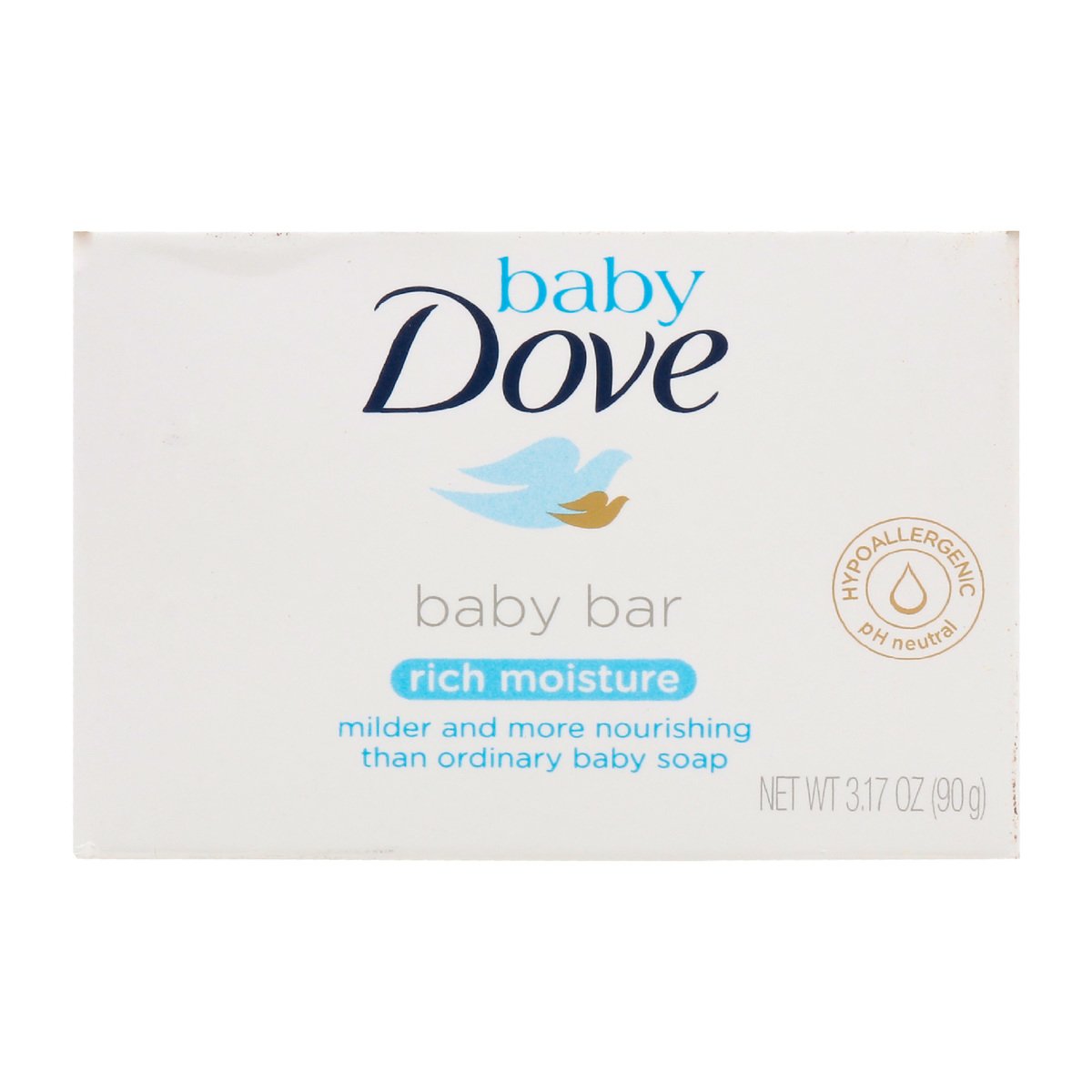 Dove Rich Moisture Baby Bar Soap 90g