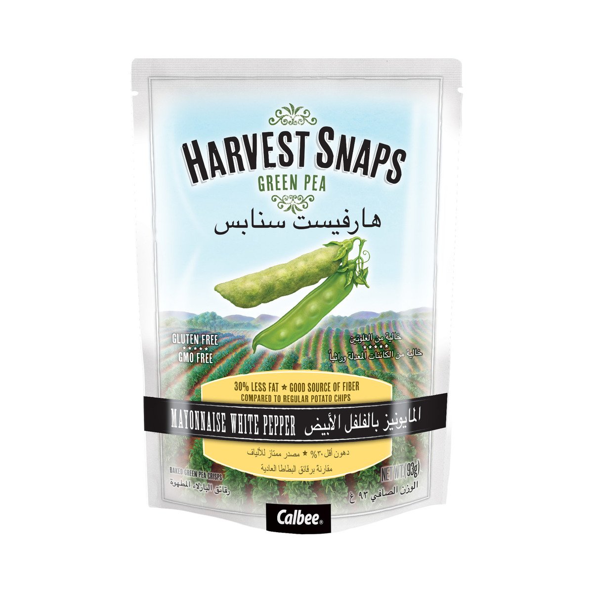 Harvest Snaps Green Pea Mayonnaise White Pepper 93 g