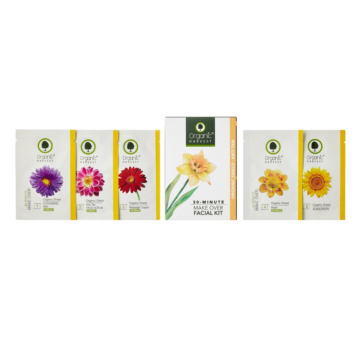 Organic Harvest Facial Kit Organic Shield-Anti Tan 50 g