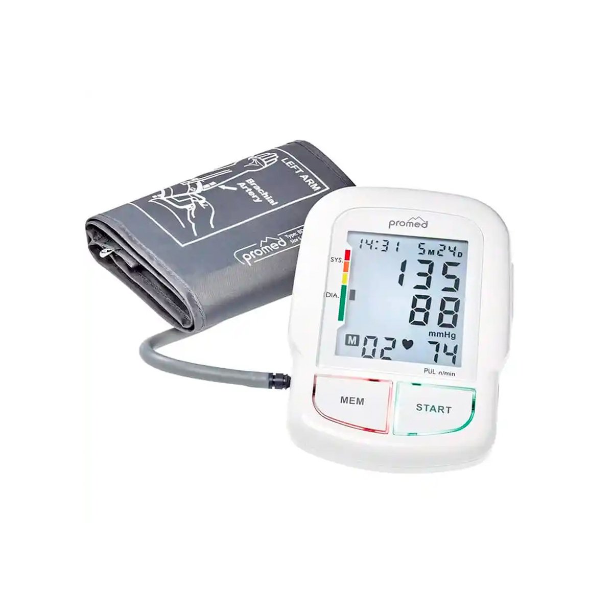 Promed Blood Pressure Monitor BDS-700 + Digital Thermometer