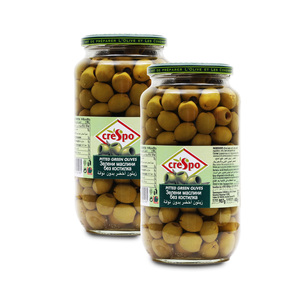 Crespo Pitted Green Olives 2 x 907g