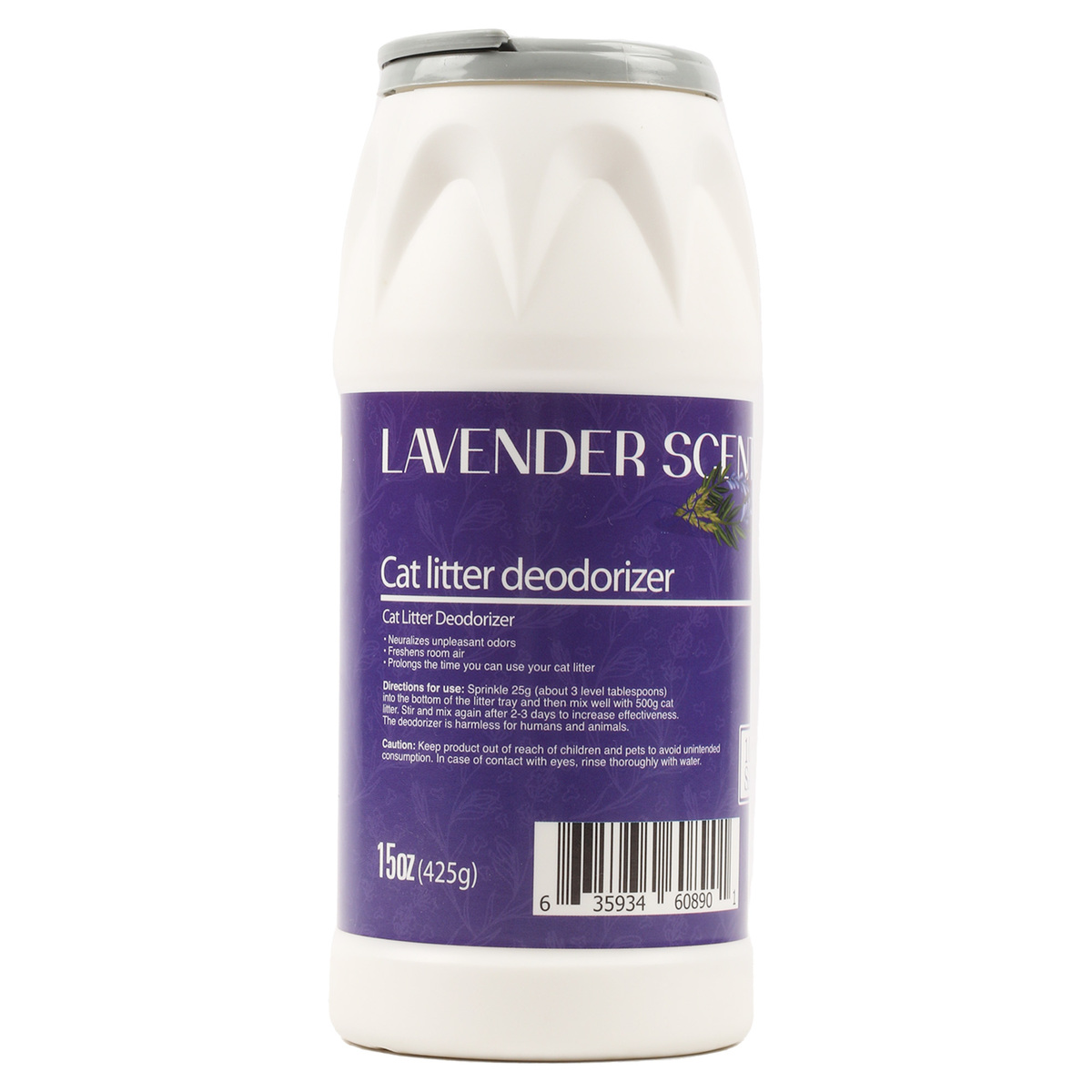 Purrify Lavender Cat Litter Deodorizer 425g