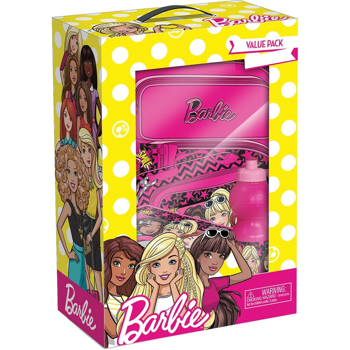Barbie School Trolley Value Pack Set of 5Pcs FK160531 18inch