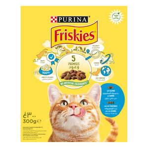 Purina Friskies Cat Food Salmon & Vegetables 300g