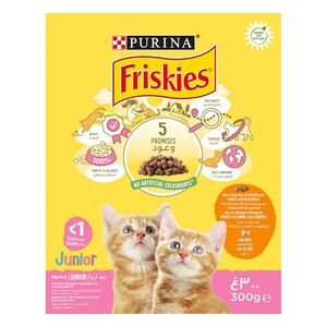 Purina Friskies Junior Chicken, Milk & Vegetables Cat Food 300g