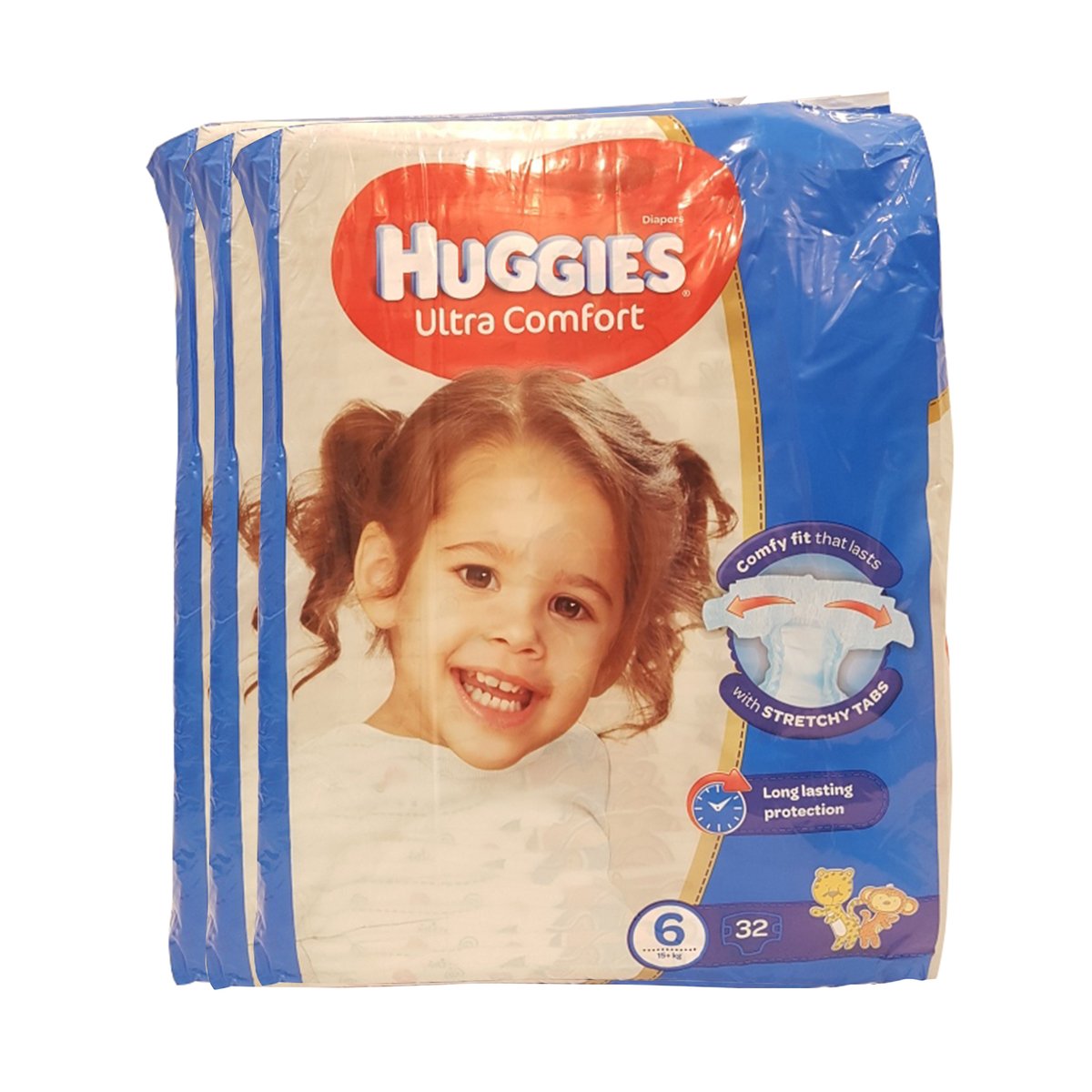 Huggies Diapers Size 6, 15+ kg 3 x 32pcs