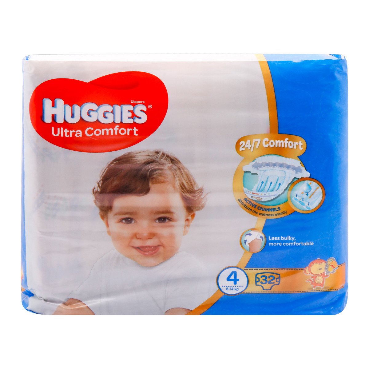 Huggies Baby Diaper Ultra Comfort Size 4 8-14kg 32pcs