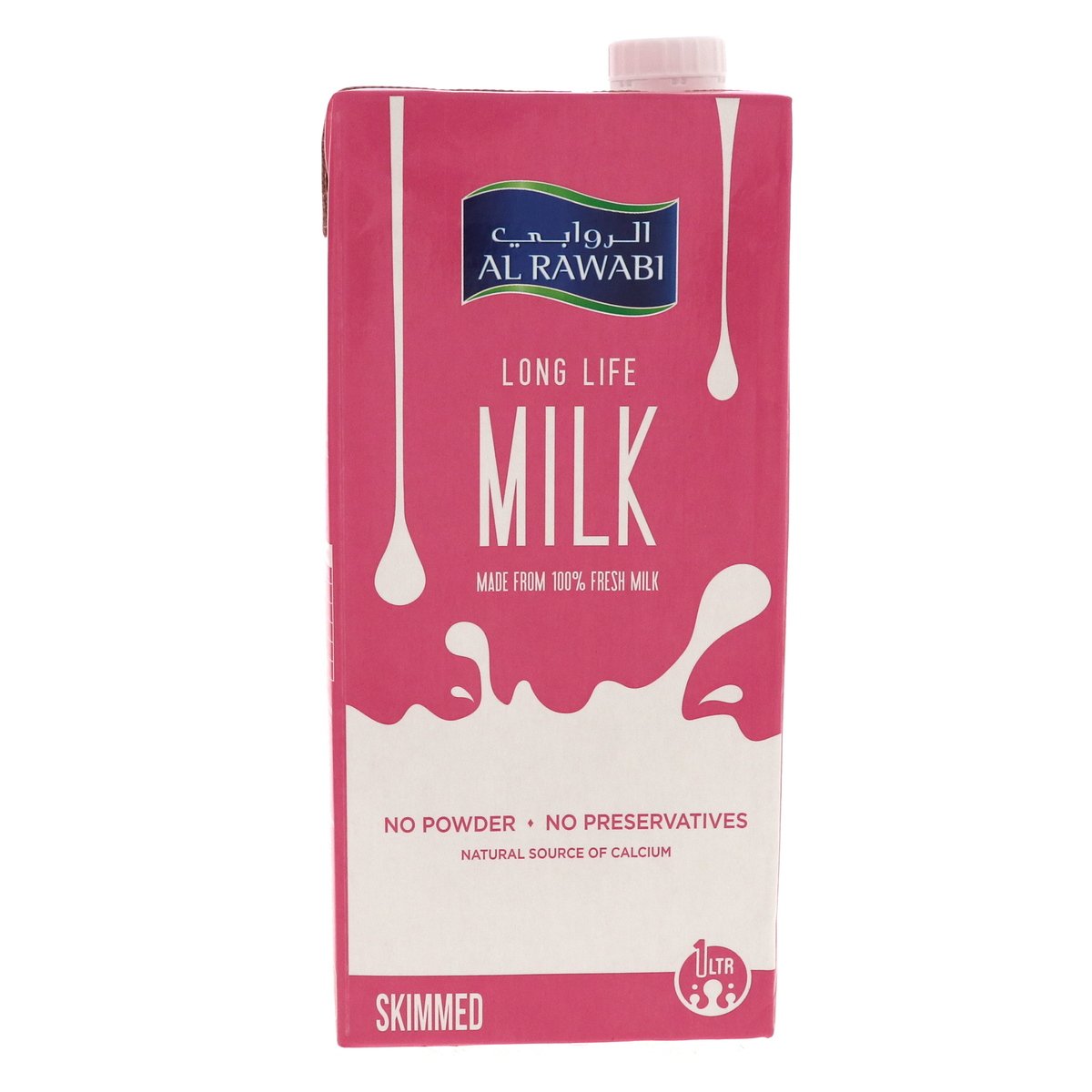 Al Rawabi Skimmed Long life Milk 1 Litre