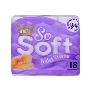 Little Duck Toilet Tissue So Soft 3ply 18 Sheets