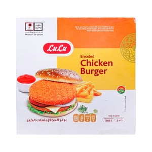 LuLu Breaded Chicken Burger 1.36kg