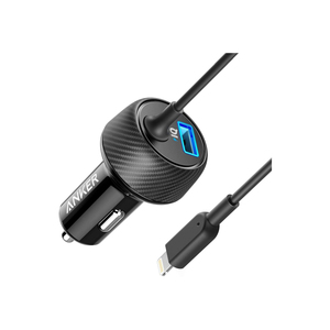 Anker A2214H11 PowerDrive 2 Elite with Lightning Connector Black