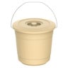 Cosmoplast Bucket With Lid EX-40 10Litre Assorted Color 1pc