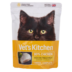 Vet's Kitchen Cat Food 80% Chicken 385g