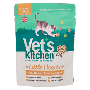 Vet's Kitchen Cat Food  Little Hearts Chicken 60g