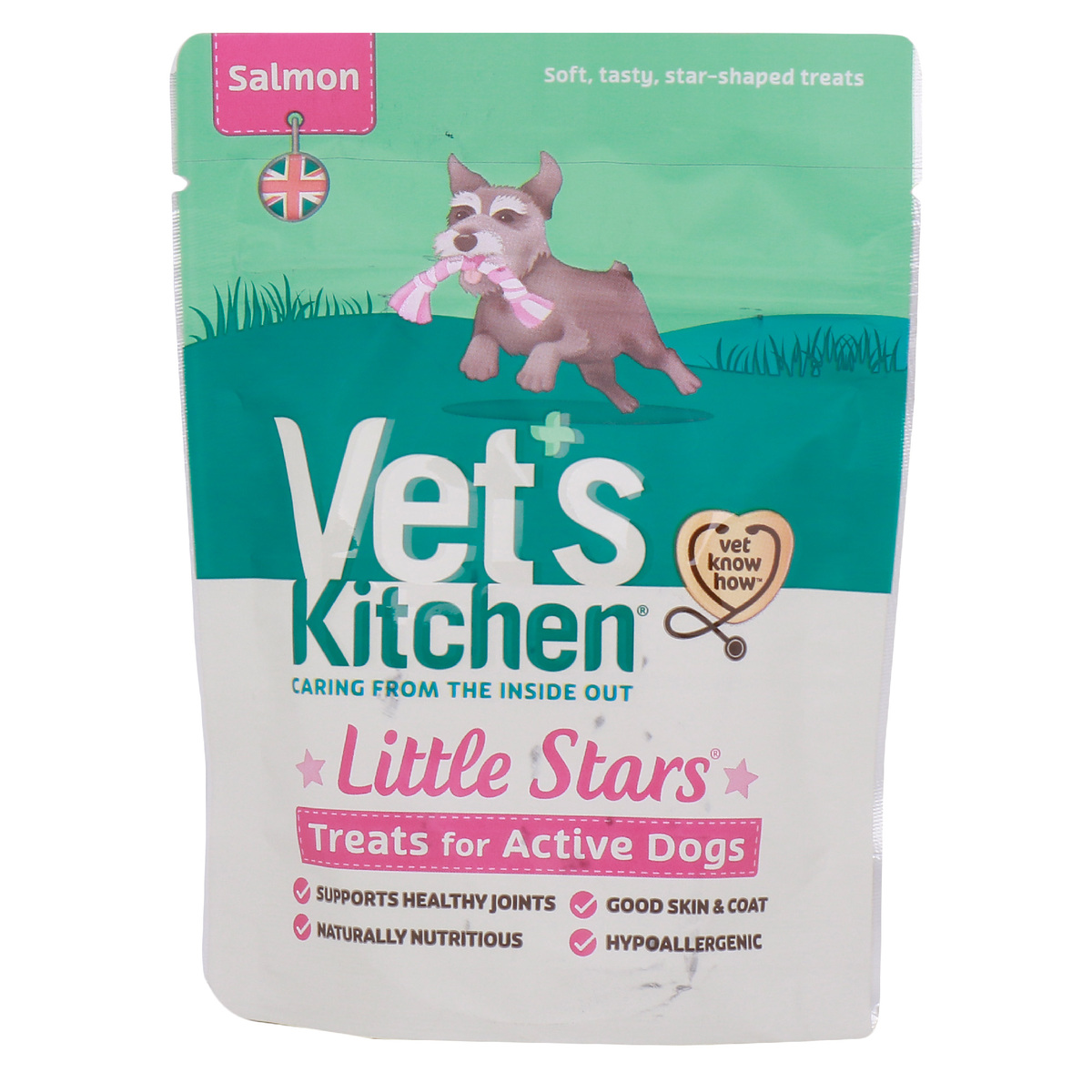 Vet's Kitchen  Dog Treats Little Star Salmon 80g