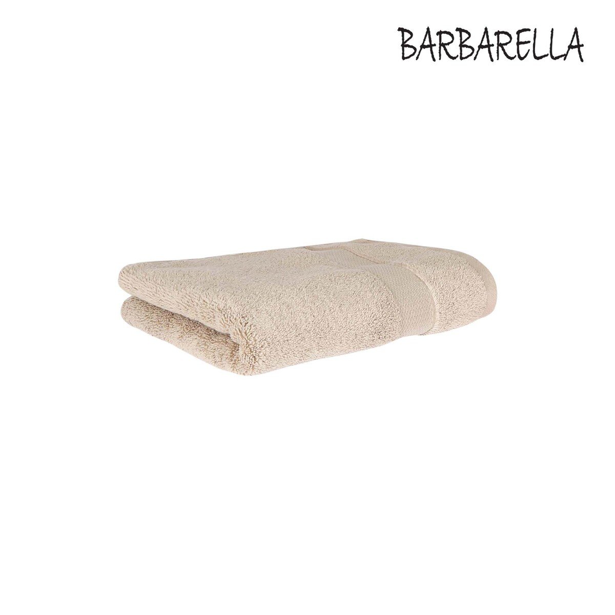 Barbarella Hand Towel Micro Cotton Beige Size: W50 x L100cm