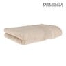 Barbarella Bath Towel Micro Cotton Beige Size: W70 x L140cm