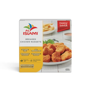 الاسلامي ناجتس الدجاج بالبقسماط 500 جرام