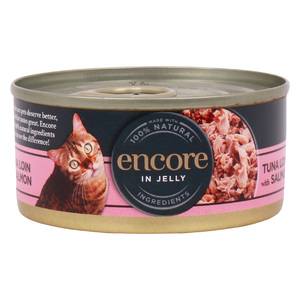 Encore Cat Food Tuna Loin With Salmon In Jelly 70g