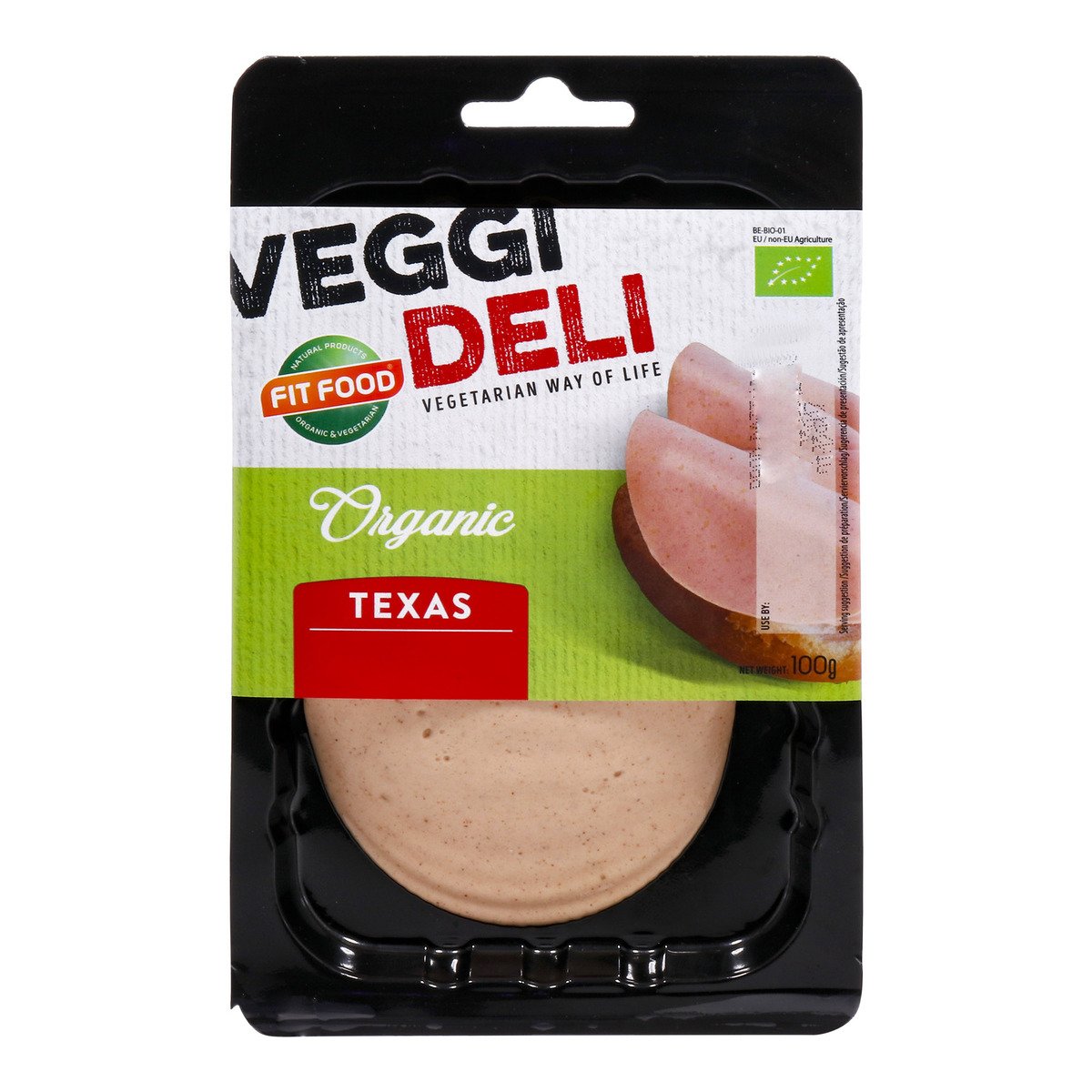 Fit Food Organic Vegetarian Sandwich Filling Texas 100 g