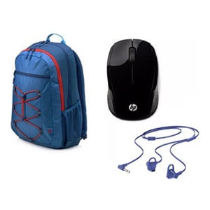 HP Active Backpack + Mouse200 + EarPhone 150