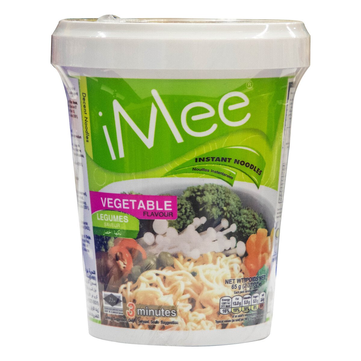 Imee Vegetable Instant Cup Noodles 65 g