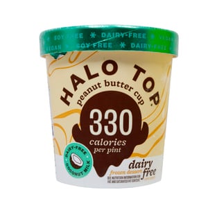 Halo Top Frozen Dessert Peanut Butter Dairy Free 473ml