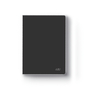 Firmo Single Lined Notebook A4,  80Sheets, Black, 45881