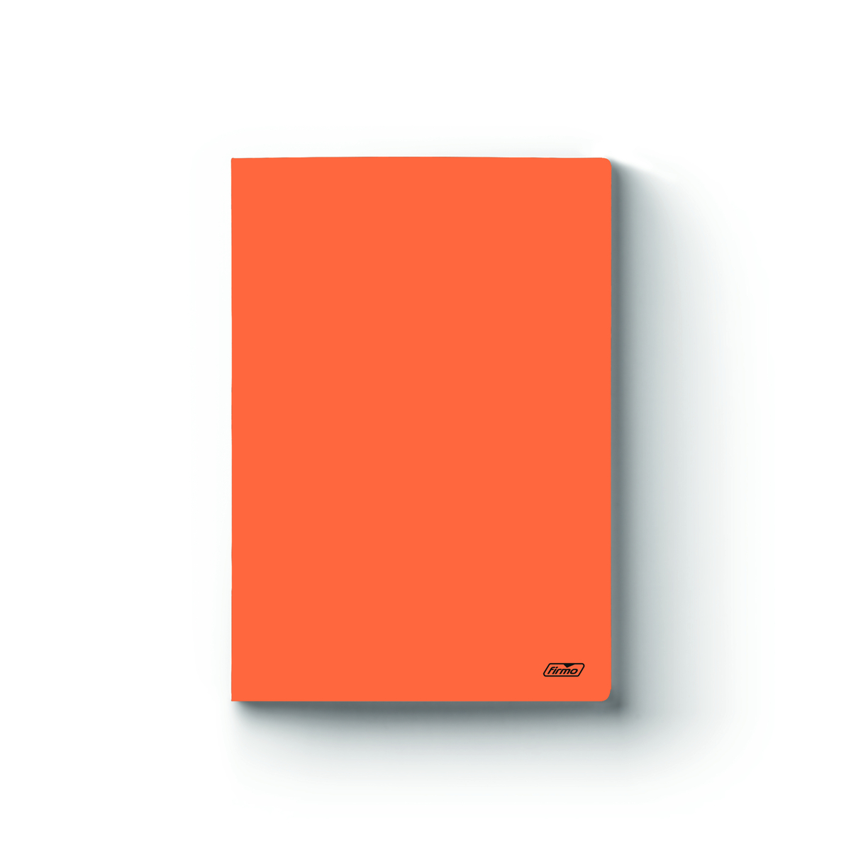 Firmo Single Lined Notebook A5, 60 sheets, Orange, 73740