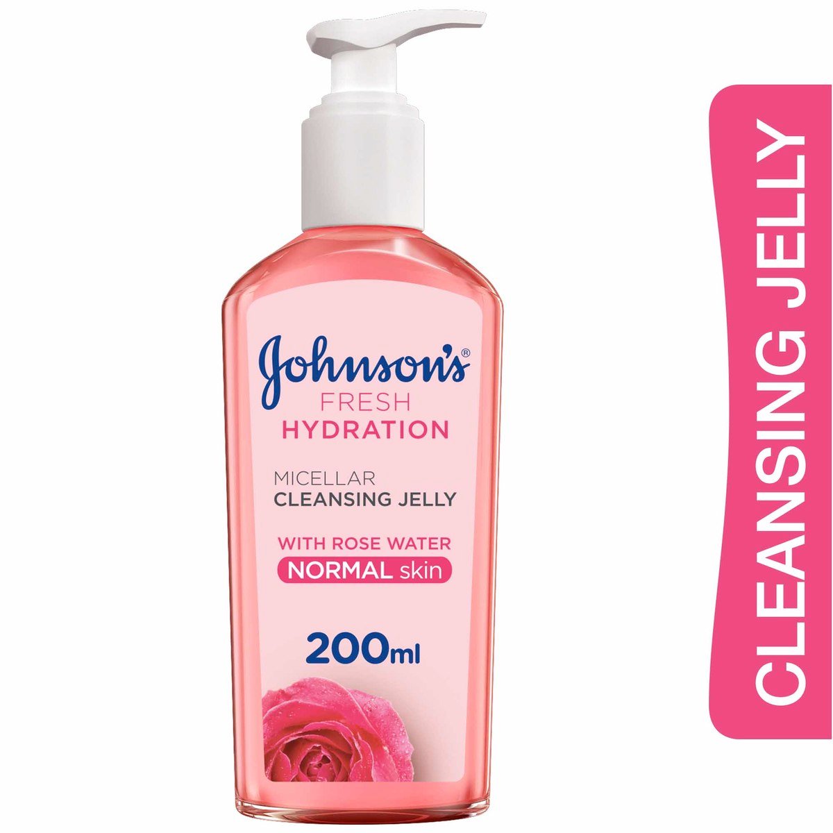 Johnson's Face Cleanser Fresh Hydration Micellar Cleansing Jelly Normal Skin 200 ml