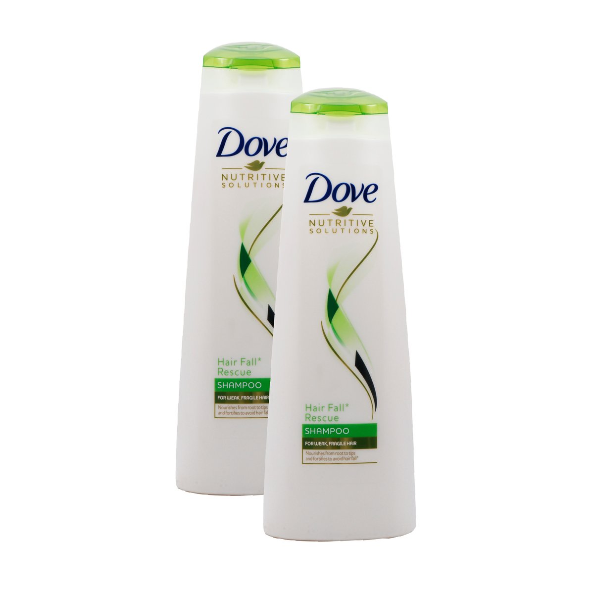 Dove Shampoo Hair Fall Rescue 2 x 400ml Online at Best Price | Shampoo |  Lulu Qatar