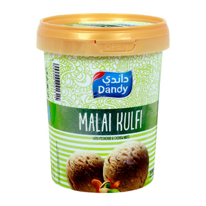 Dandy Ice Cream Malai Kulfi With Pistachio & Cashew Nuts 500ml