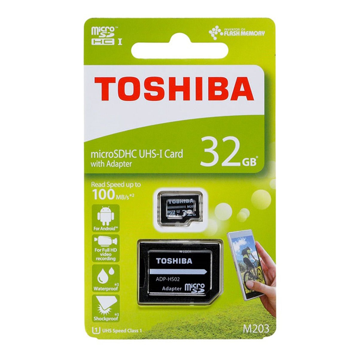 Toshiba Micro SD Card NM203K0320 32GB+Adaptor