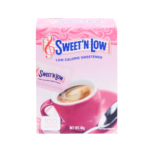 Sweet'n Low Low Calorie Sweetener 100pcs