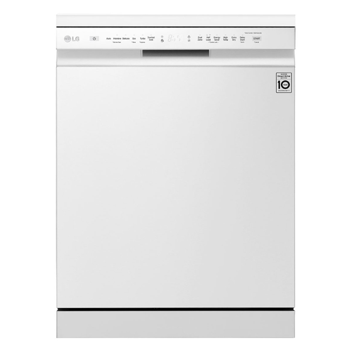 Buy LG QuadWash Dishwasher DFB512FW 8Programs Online at Best Price | Drawer Dish Washers | Lulu UAE in UAE