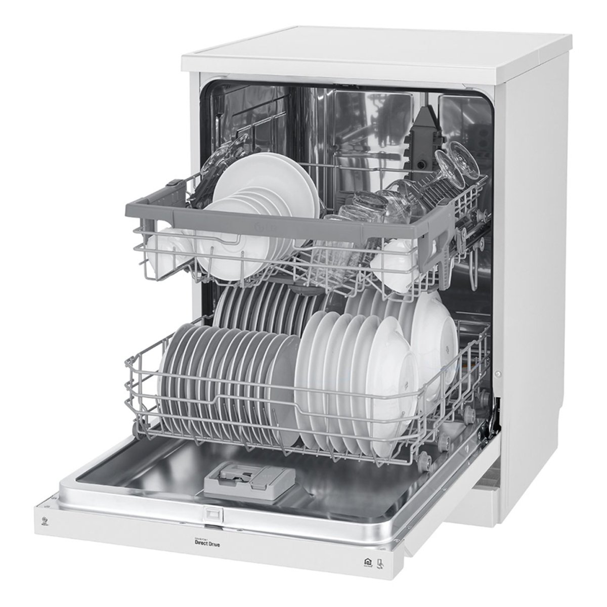 LG QuadWash Dishwasher DFB512FW 8Programs