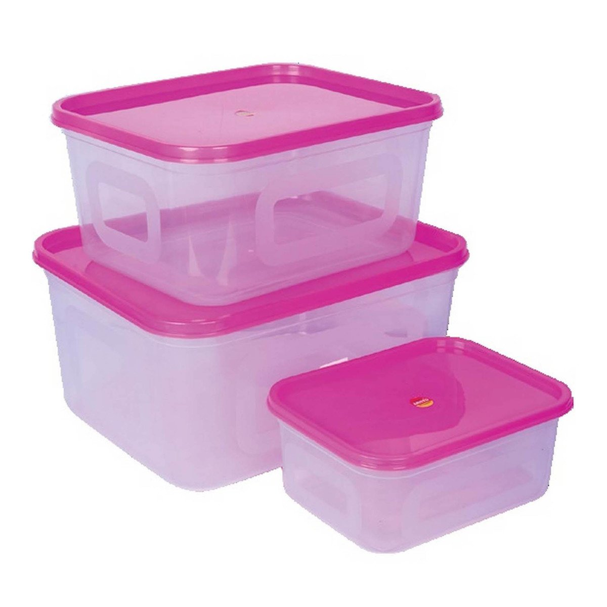Aristo Food Container Set 3pcs Assorted Color
