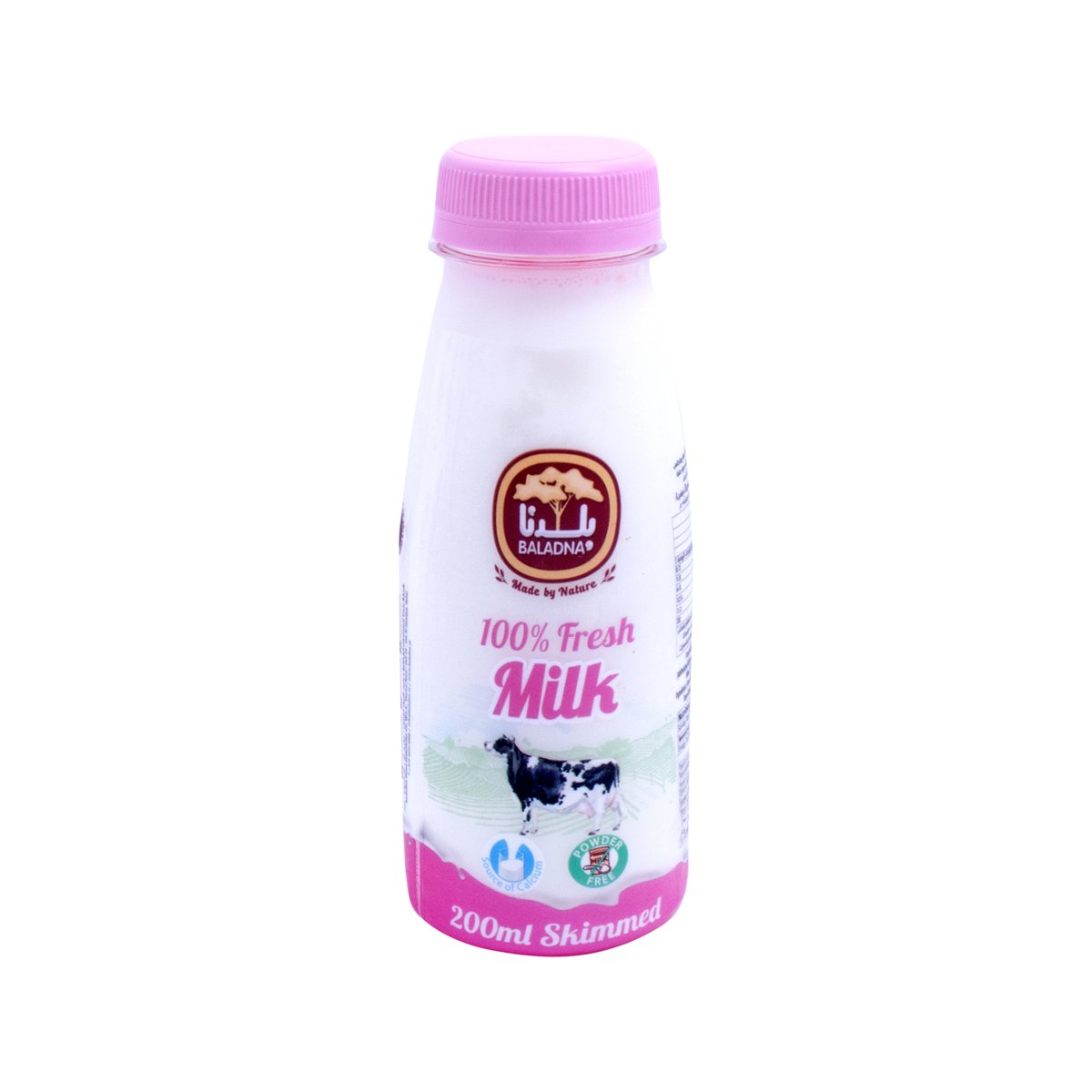Baladna Fresh Skimmed Milk 200ml