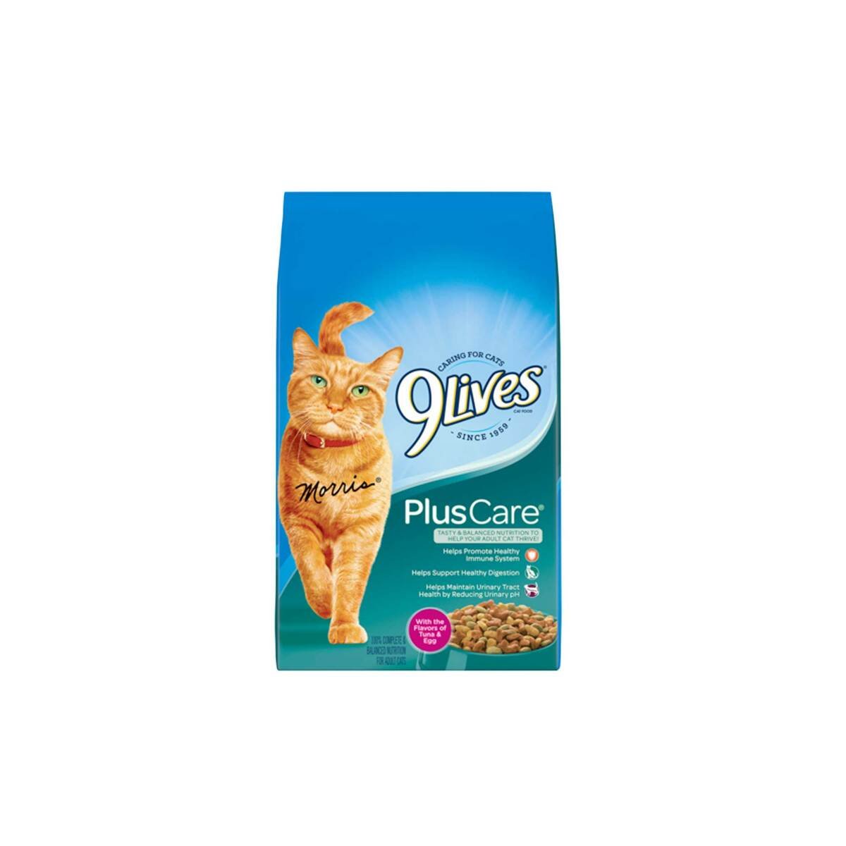 9 Lives Plus Care With Tuna & Egg 1.43kg