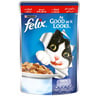 Felix As Good as it Looks Beef in Jelly Wet Cat Food 100g
