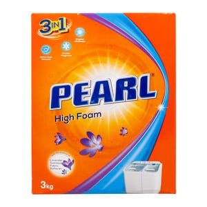 Pearl  High Foam Washing Powder Lavender 3kg