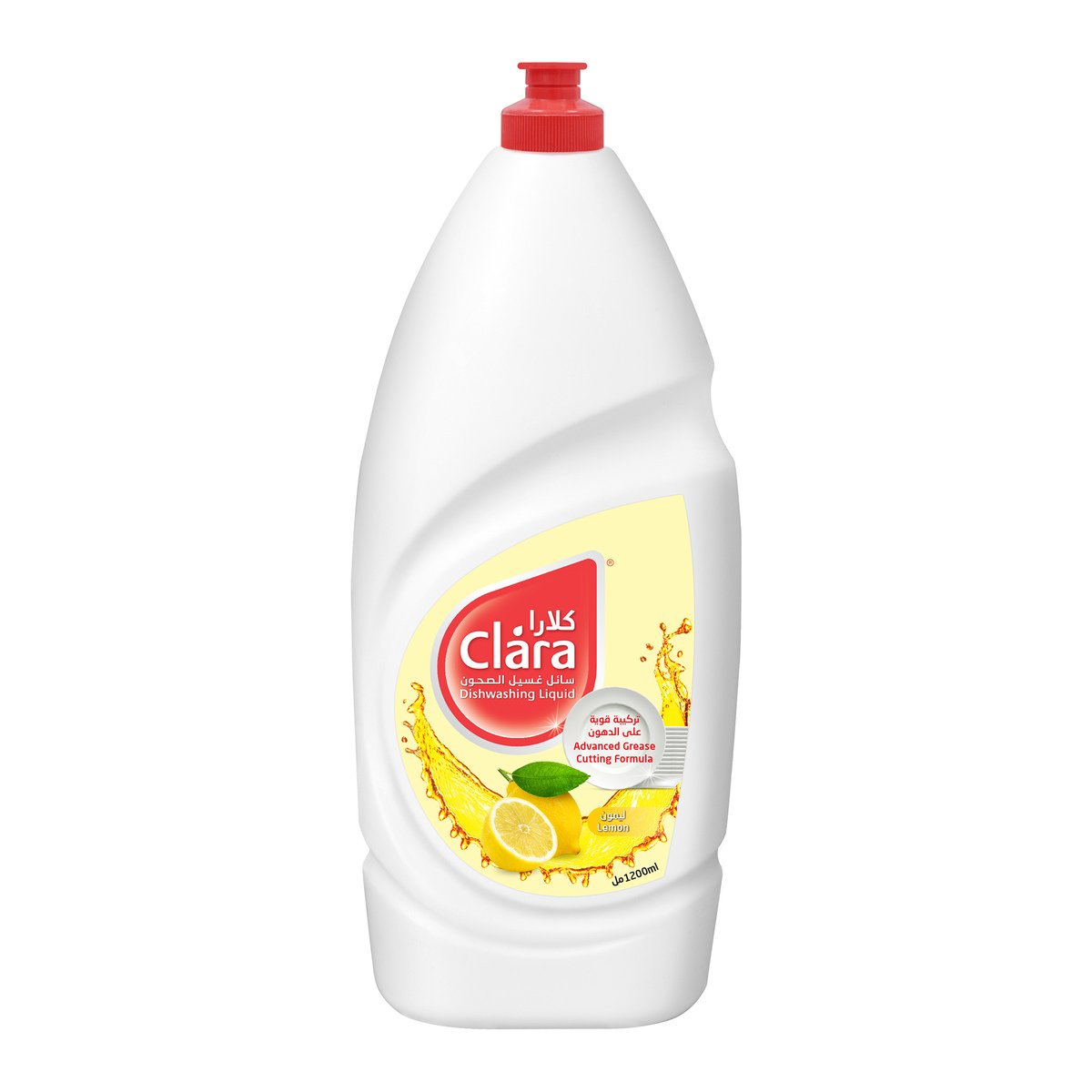 Clara Dishwash Liquid Lemon 1.2Litre