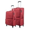 Wagon R 4 Wheel Soft Trolley Set, 2 pcs, 20+28 inches, Assorted,  CTS005