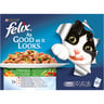 Purina Felix Jelly Countryside Collection With Vegetables Wet Cat Food 12 x 100 g