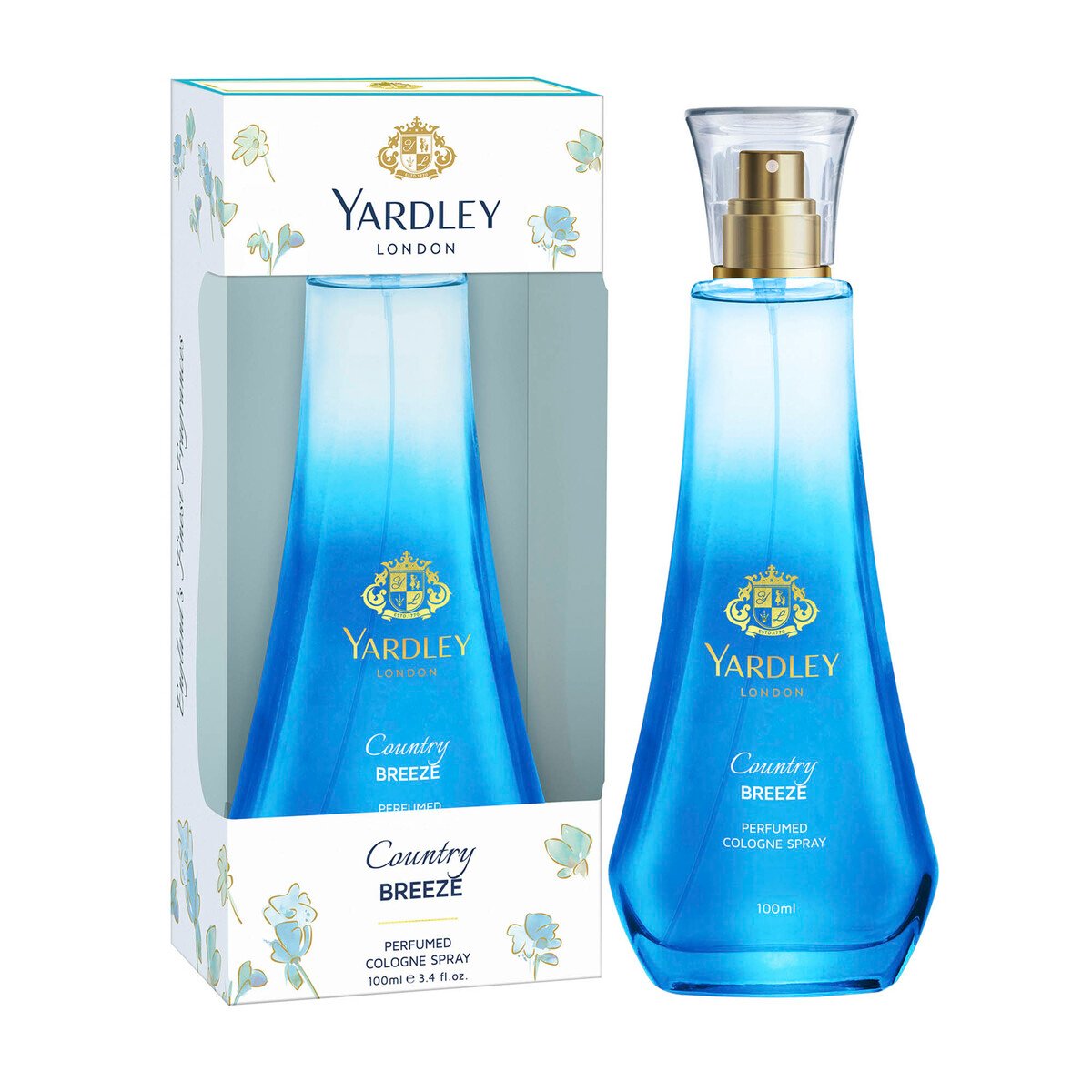 Yardley London Country Breeze Perfumed Cologne Spray 100 ml