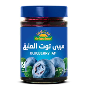 Buy Nature Land Blueberry Jam 200g Online at Best Price | Organic Food | Lulu Kuwait in Kuwait