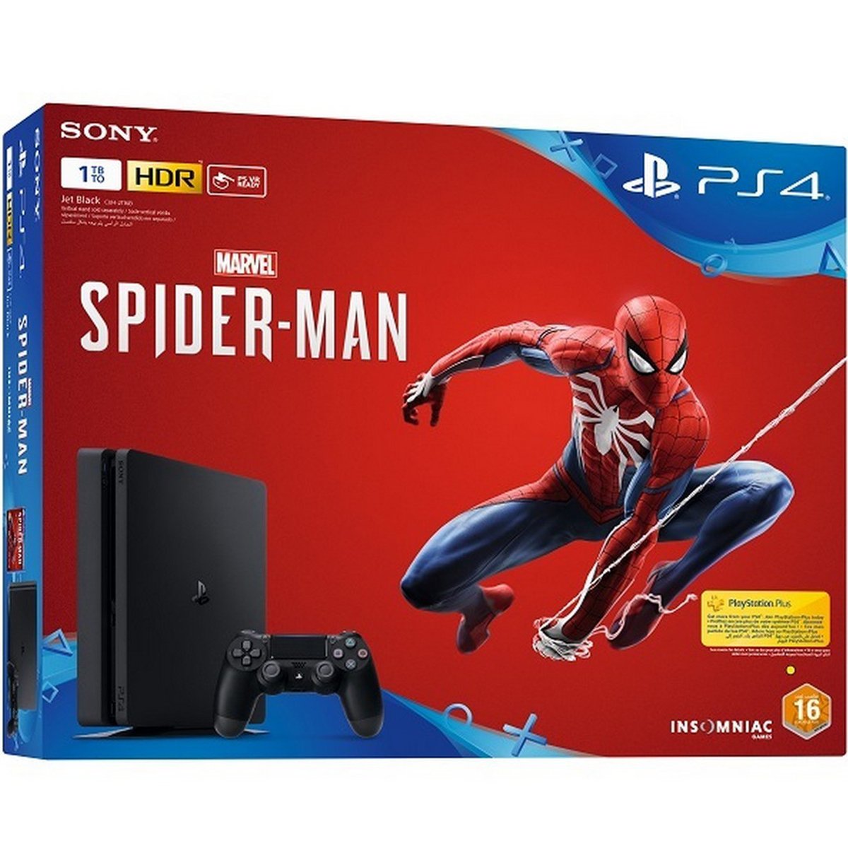Sony PlayStation 4 1TB + Spider-man