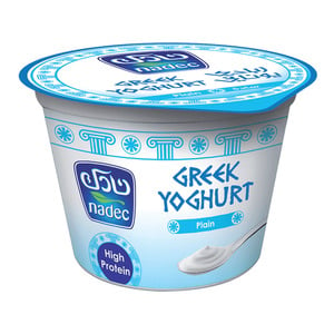 Buy Nadec Greek Yoghurt Plain 160g Online at Best Price | Plain Yoghurt | Lulu Kuwait in Saudi Arabia