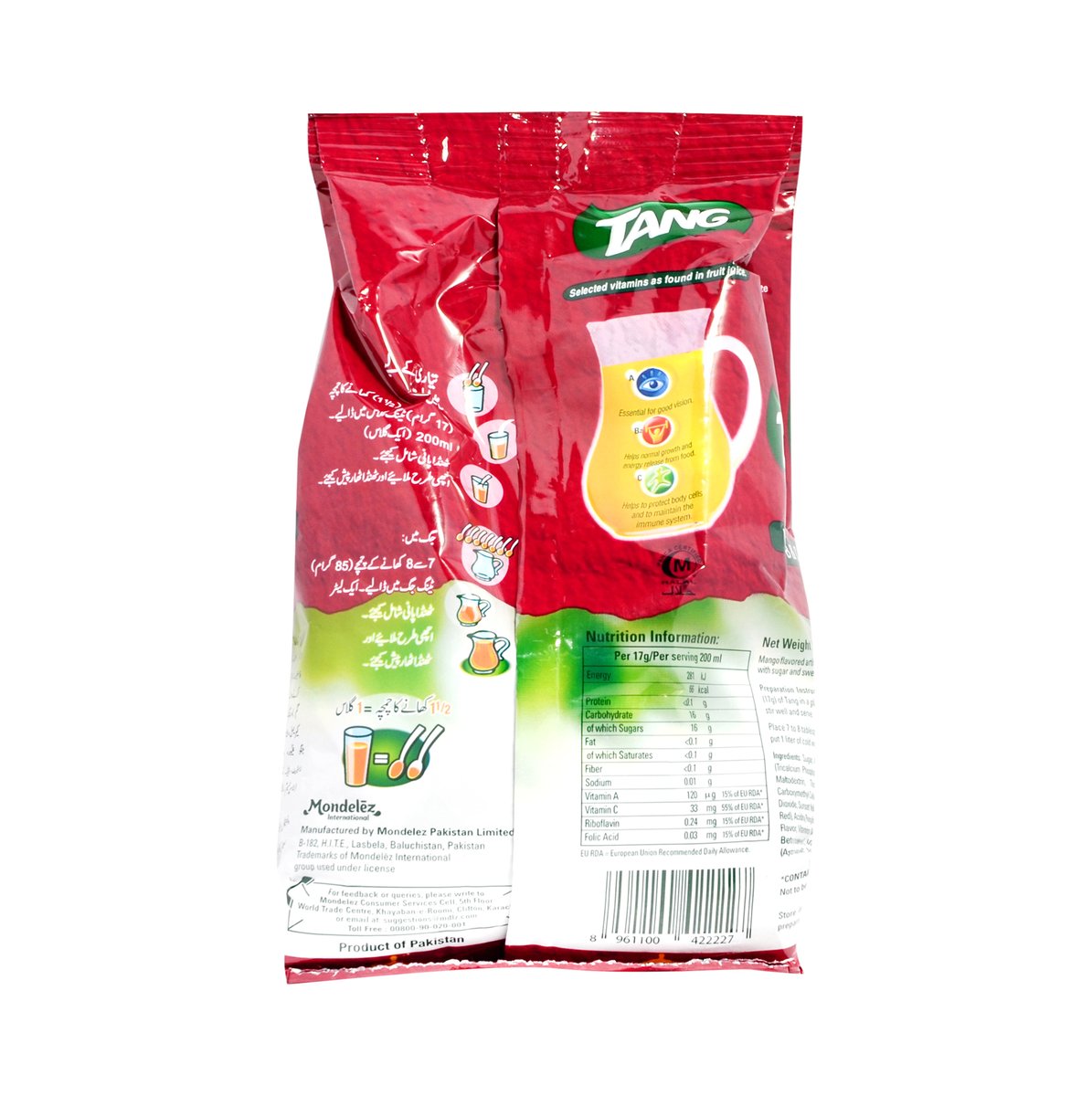 Tang Mango Instant Powdered Drink 340 g