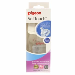 Pigeon Soft Touch Peristaltic Plus Nursing Bottle 160 ml
